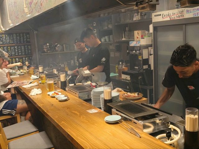 石垣牛跟阿古豬的烤肉