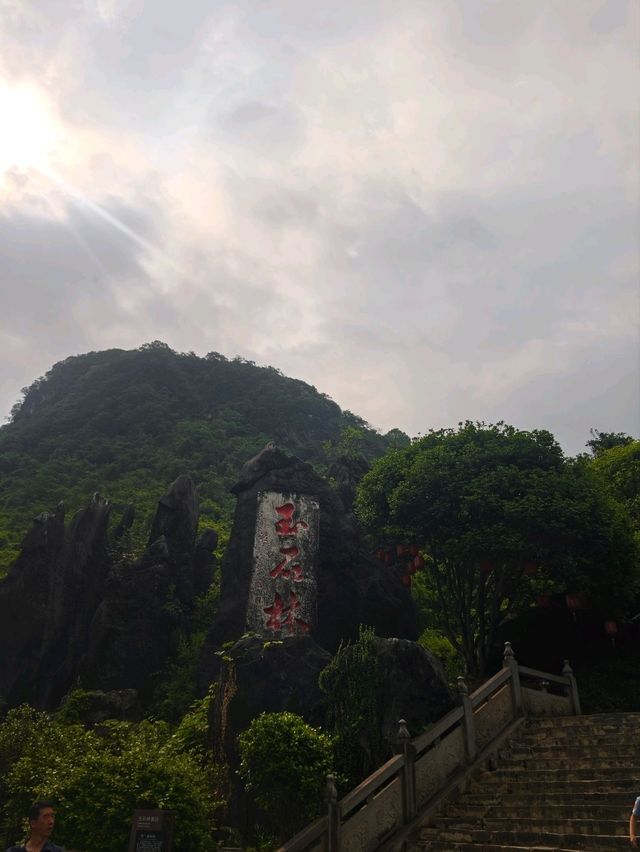 廣西賀州玉石林奇景如入水墨畫🎨