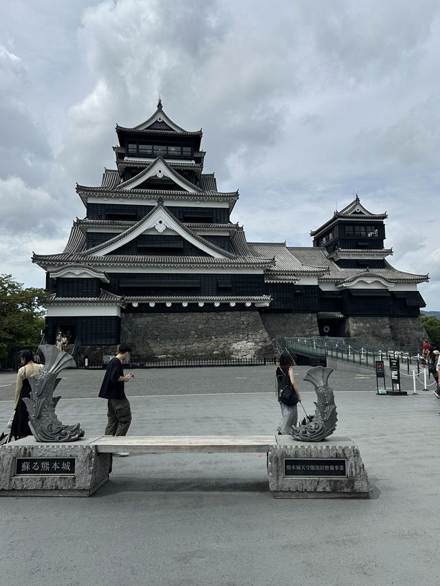 登上熊本城，感受歷史與堅韌留下的城市象徵