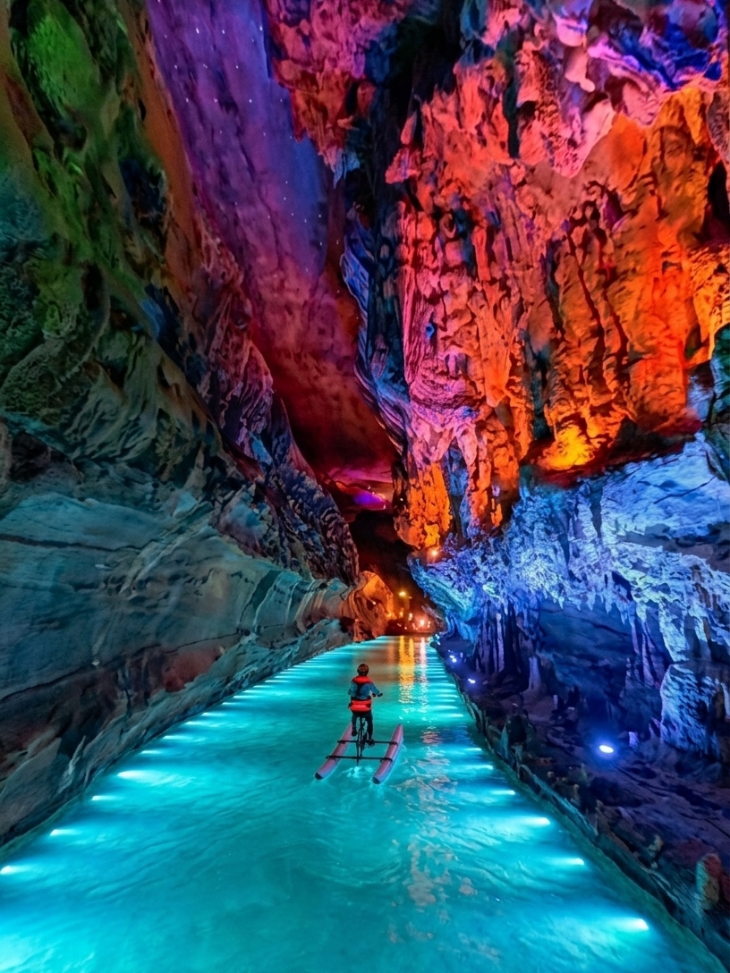 This Glowing Cave Near Guangzhou Doesn't Even Look Real!
