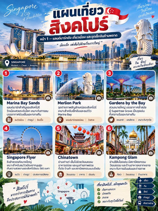 🇸🇬✨ 3-Day Singapore Itinerary: See everything, eat well, easy transportation, and fun shopping!