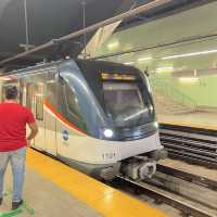 Cheap Metro ride in Panama 