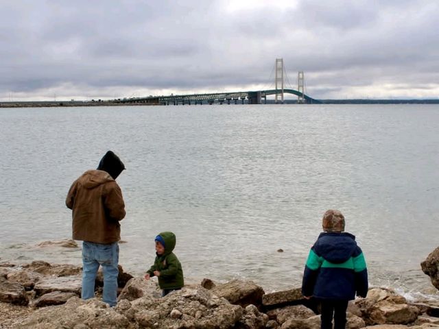 Stunning Views and Serenity: A Visit to Bridgeview Park in Mackinaw