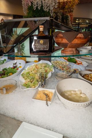 From the Salad Bar to Flaming Dessert at Brasão Plano
