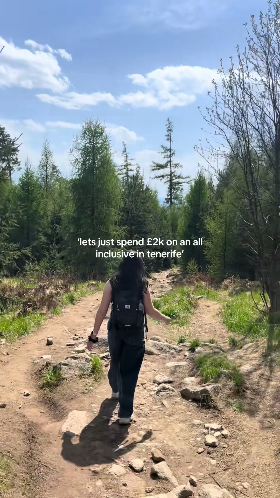 ‘lets just spend £2k on an all inclusive in tenerife’