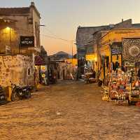 Ancient Uchisar Cappadocia-Sunset🧡💛  