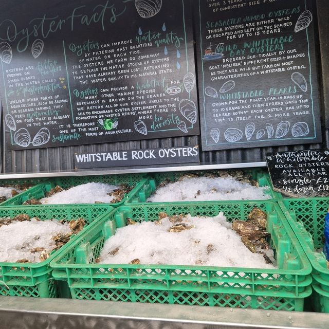 Whitstable Oyster Bliss by the Harbour