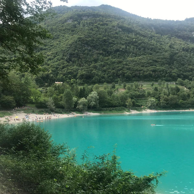 A stunning alpine lake 