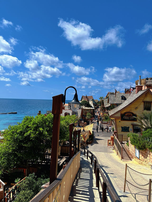 Anchors Away at Popeye Village! 🇲🇹 