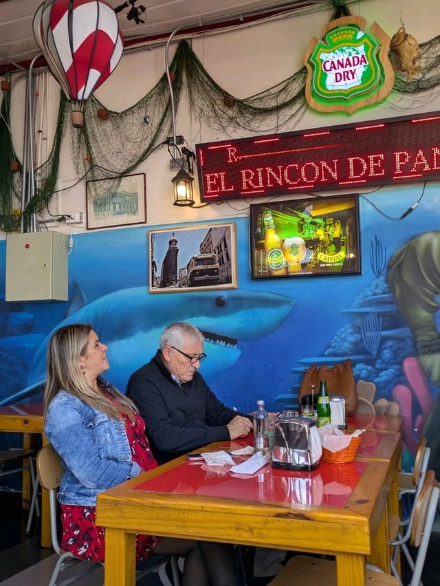 バルパライソのシーフード。エルカルドナル市場とEl Rincon de Pancho