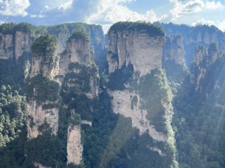 Two days in Zhangjiajie National Forest park.