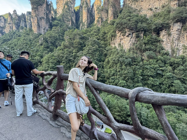 Two days in Zhangjiajie National Forest park.