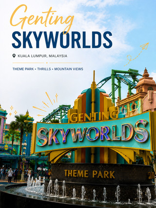 🎢 One of Malaysia’s Top Theme Parks ✨