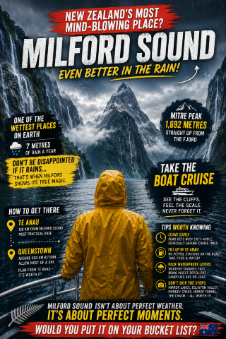 Milford Sound: New Zealand’s “Wow, Is This Real?” Destination