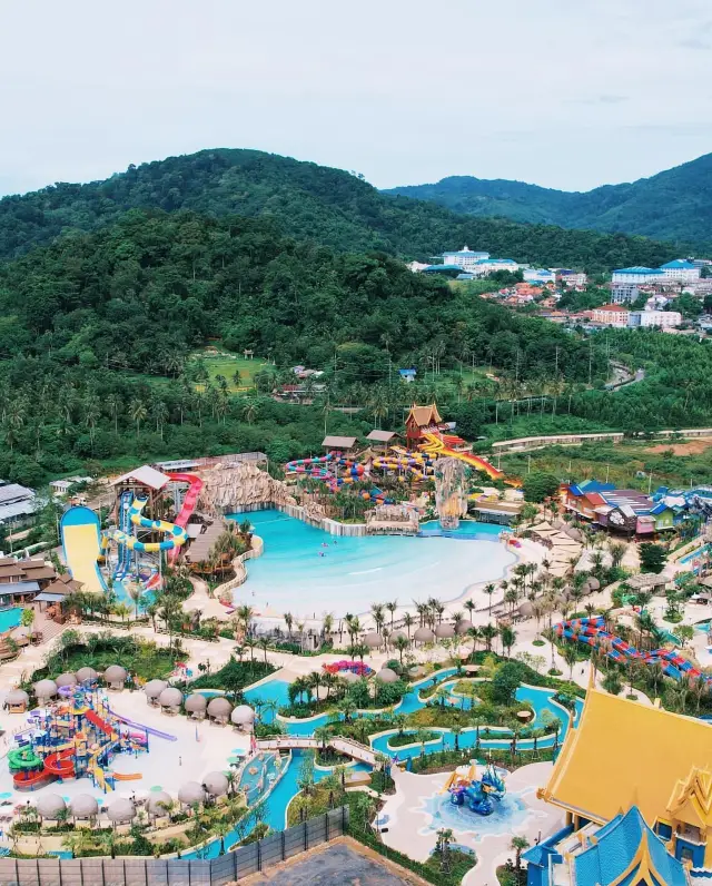Thailand's newest water park, authentic southern Thai style.