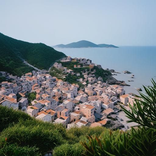 美麗的海濱小鎮