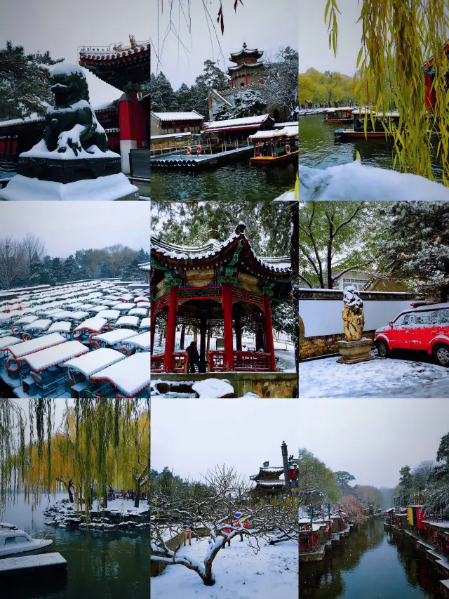 北京初雪倒計時！這裡的雪景不輸故宮