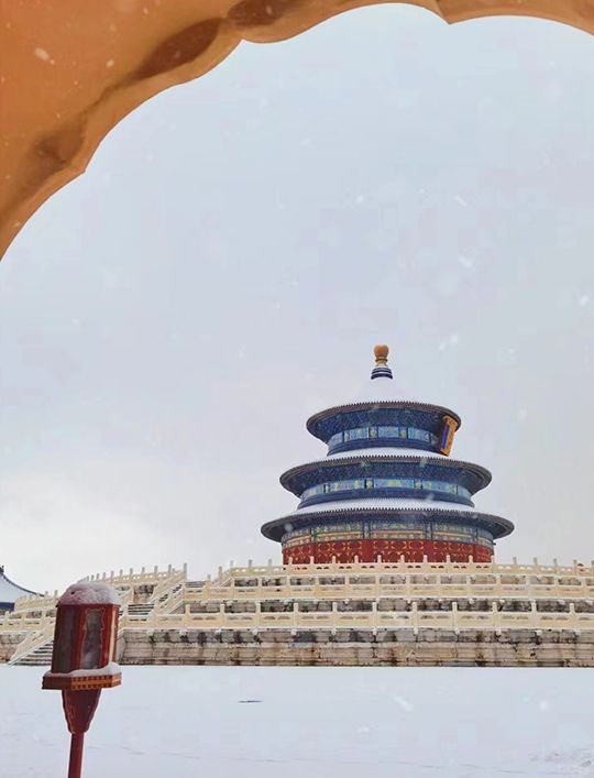 北京雪景｜天壇公園