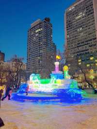 2月2日 夜遊哈爾濱兆麟公園