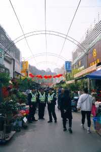花園裡的街肆也太有煙火氣啦