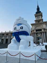音樂長廊 | 哈爾濱的大雪人也太可愛了吧