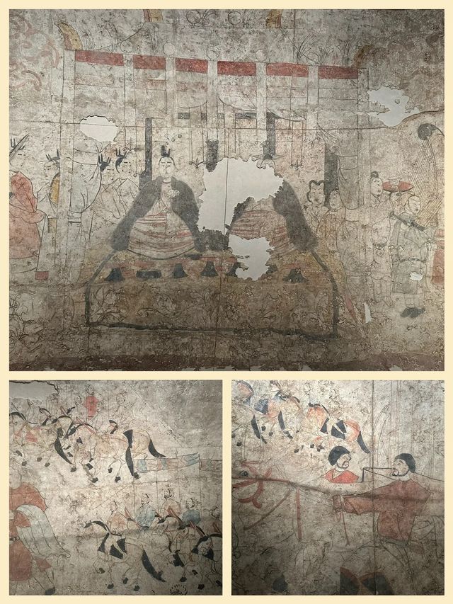 太原北齊壁畫博物館 過於震撼了