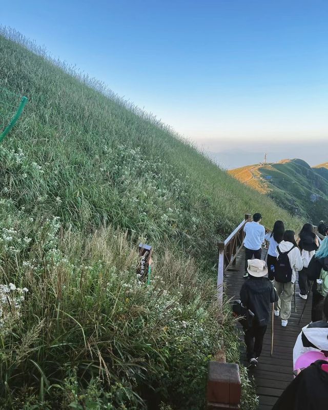 一生一去一次的武功山！打卡