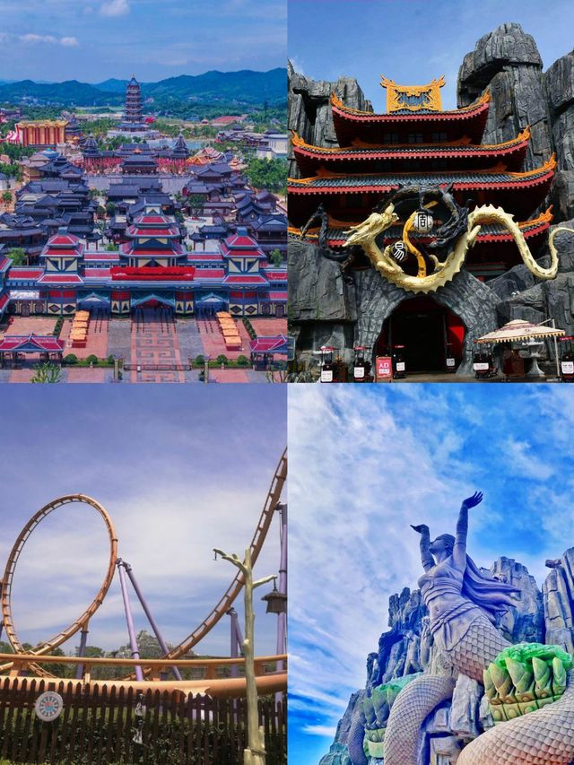 後悔沒早點來長沙這國風樂園，簡直燃爆了