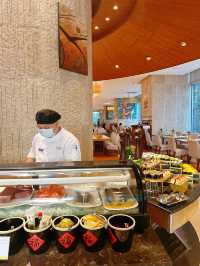 廣州海航威斯汀酒店自助晚餐無限食蟹！