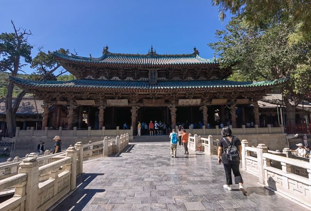 山西晋祠。