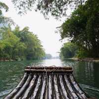 Bamboo Raft Ride in Yangshuo: Drift into Tranquility