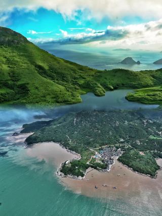 Dayushan Island is one of the most beautiful islands in China.