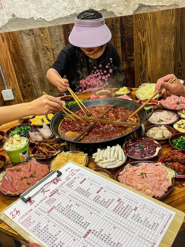觀音橋這家巷子裡的老火鍋真無敵啊！