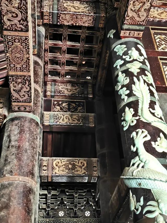 The above-ground palace of Empress Dowager Cixi - Dingdong Tomb. 