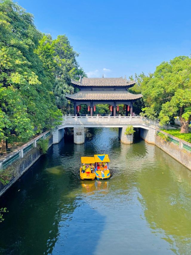 不是在蘇州是東莞粵暉園。