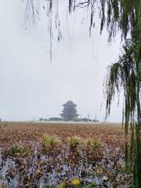 樓台煙雨中——重元寺。