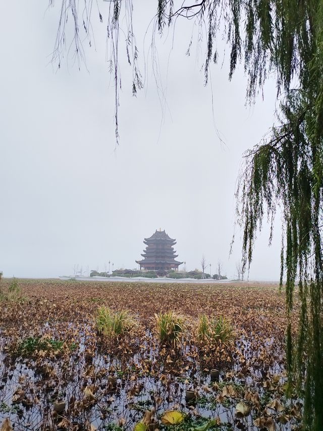 樓台煙雨中——重元寺。