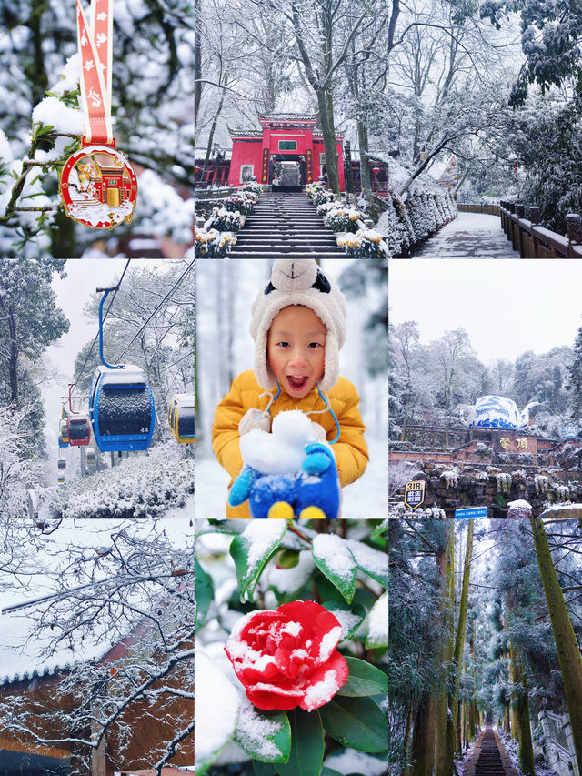 成都出發1.5小時｜迎接新年初雪的浪漫～