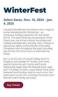 Canada's Wonderland WinterFest Awaits You!