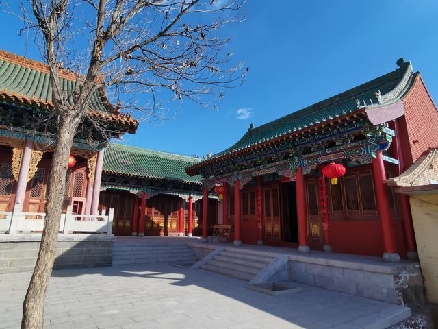 藏有清徐最老唐槐的古寺——宏明寺