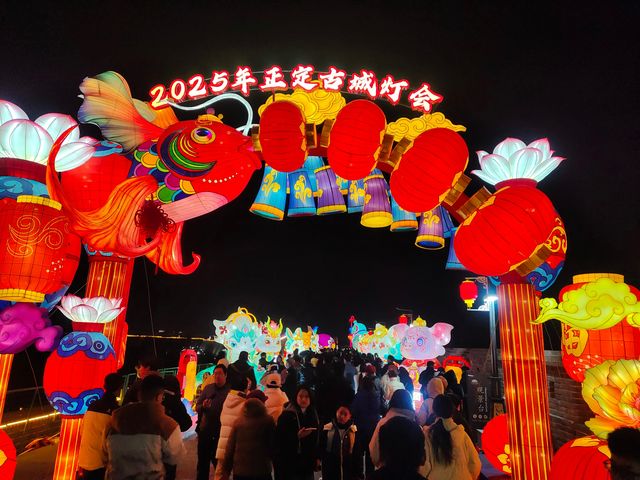 石家莊正定古城燈展