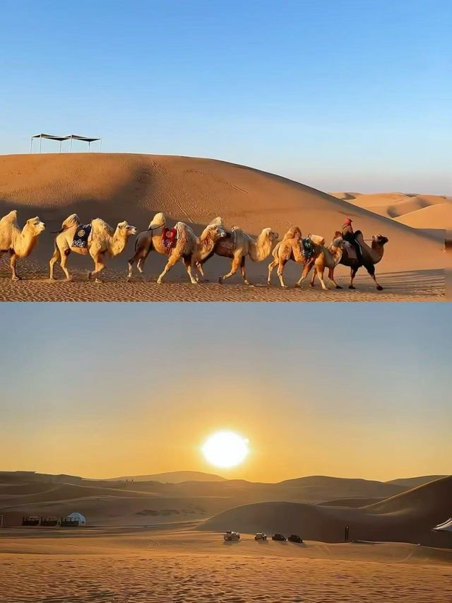 呼和浩特旅行，草原和沙漠的夢幻聯動