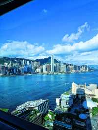 🌊 香港瑰丽酒店｜这片维港海景，值得你专程来睡！ 