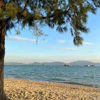 香港深度游攻略｜坐喺呢度睇日落都太美喇🌴蝴蝶灣公園泳灘