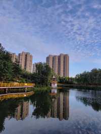 閒遊板橋坊河之三湖公園