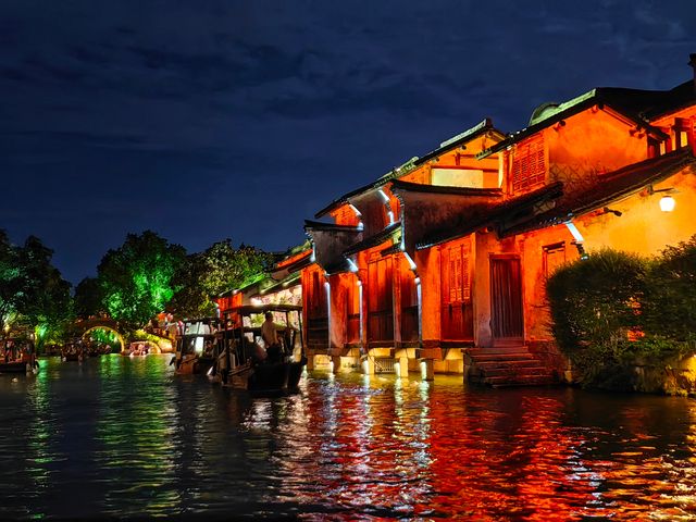 帶小朋友去烏鎮，唔睇夜景等於白去