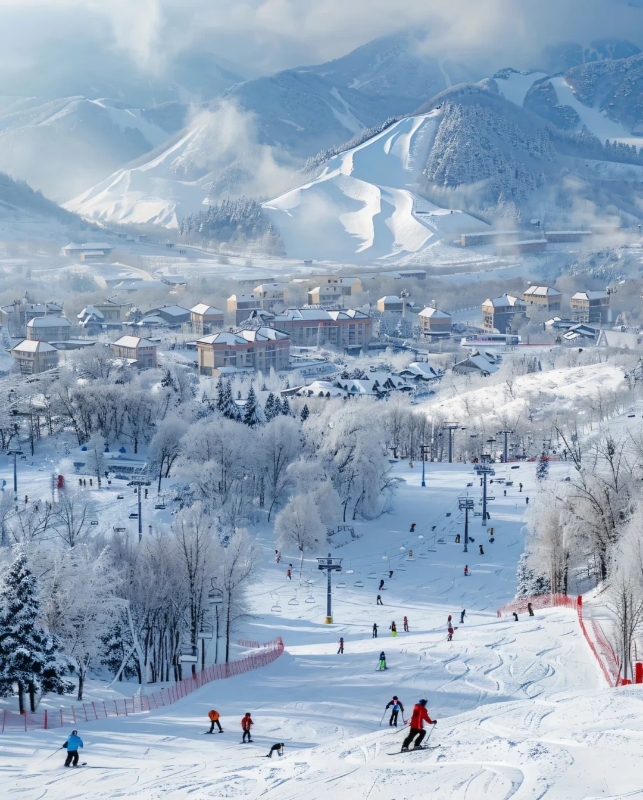Yabuli Nuanju Villa · 3 Days 2 Nights In-Depth Travel Guide: Skiing, Hot Springs, and Pandas All in One Stop