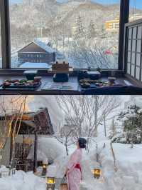 定山溪！無法超越的日式溫泉雪景hotel...