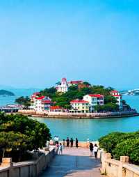 文藝小島|海上花園|中西合璧的建築風情與沁人心脾的琴音交織
