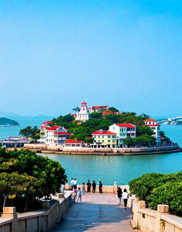 文藝小島|海上花園|中西合璧的建築風情與沁人心脾的琴音交織